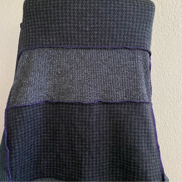 Up-cycled Sweater  Patchwork Wrap /Shawl - Picture 11 of 14